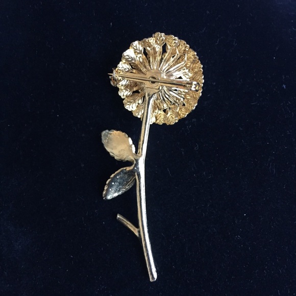 Set of 3 Vintage Flower Pins; 1 Sarah Coventry - Picture 6 of 8